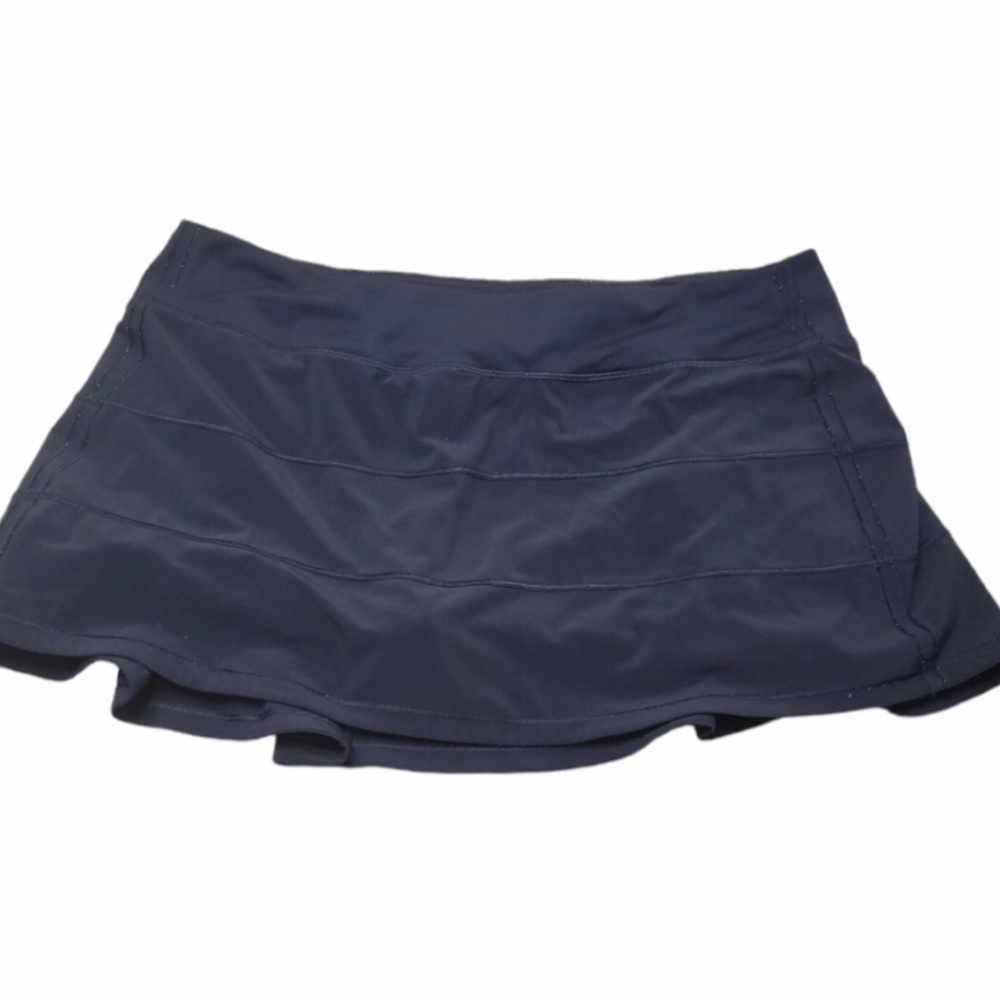 Lululemon Pace Rival Black Skirt Size 12